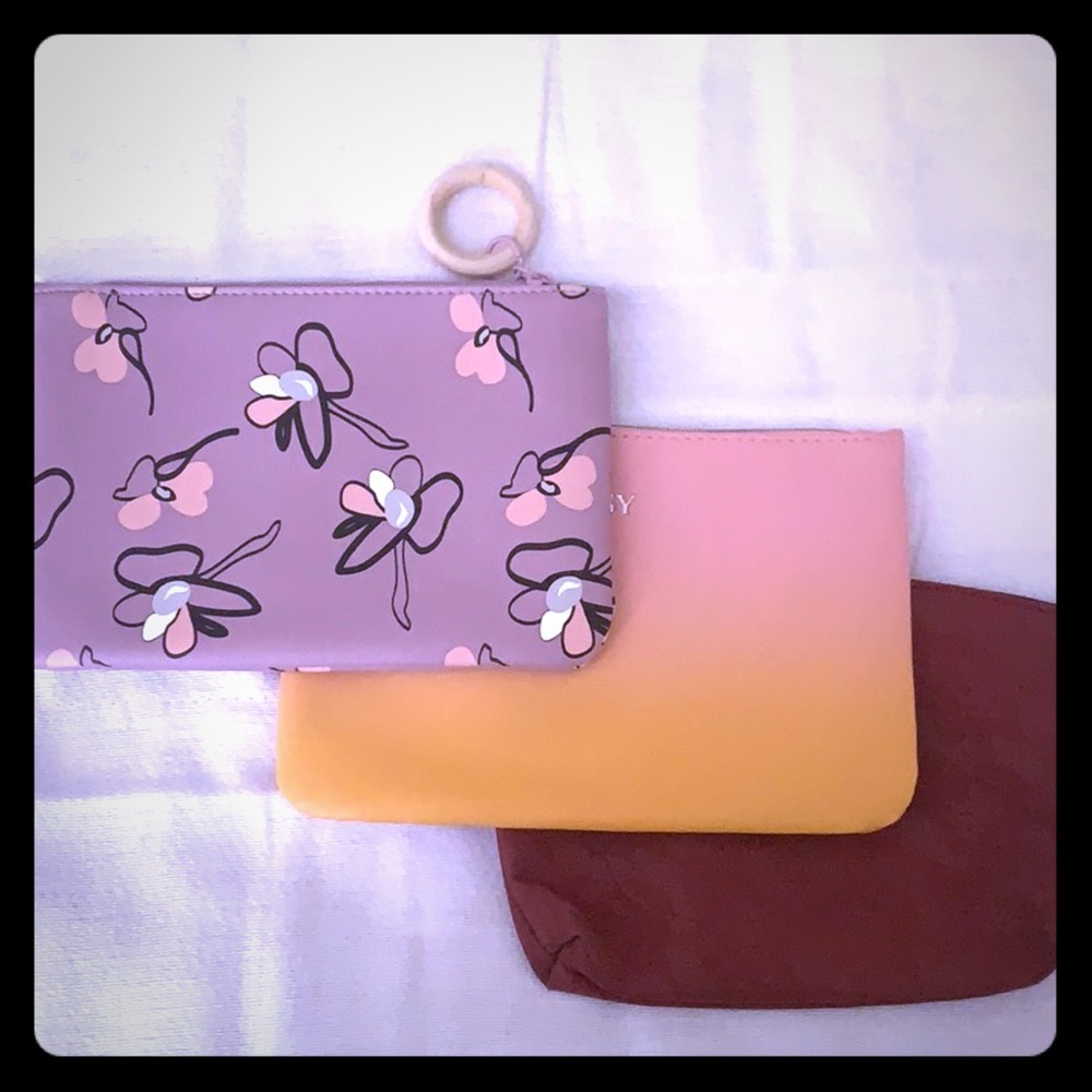 Set of 3 Ipsy make up bags